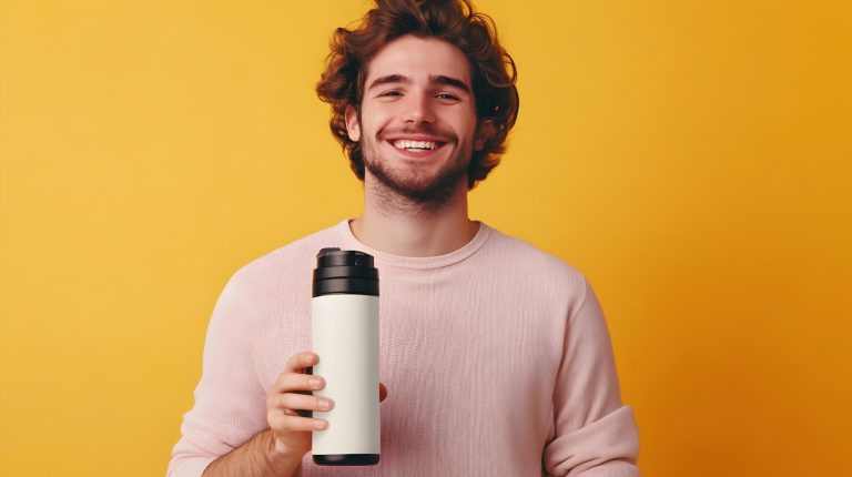 bouteille deau votre effigie